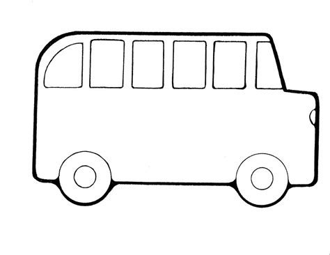 Bus Outline - ClipArt Best