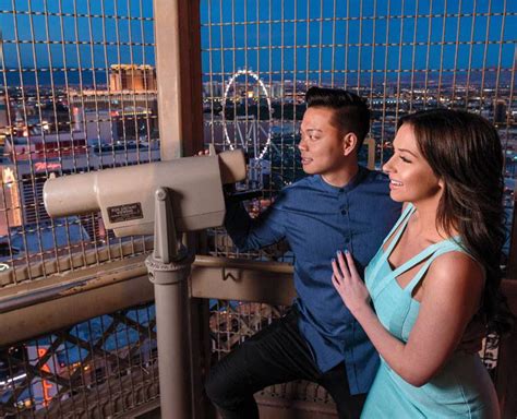 Take in the sights atop Eiffel Tower Viewing Deck at Paris Las Vegas ...