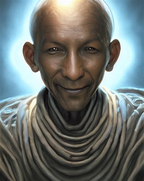 prompthunt: zenyatta, character digital illustration portrait design by, mark brooks and brad ...