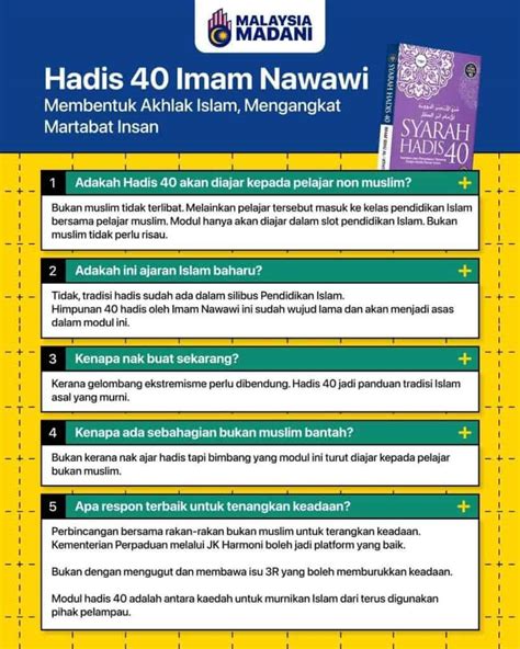 Modul Penghayatan Hadis 40 Imam Nawawi - KPM