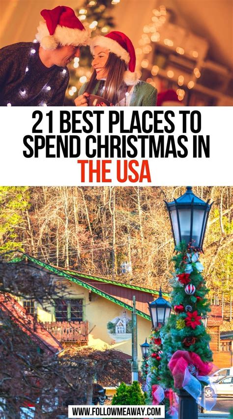 21 festive vacation destinations for christmas in the usa – Artofit