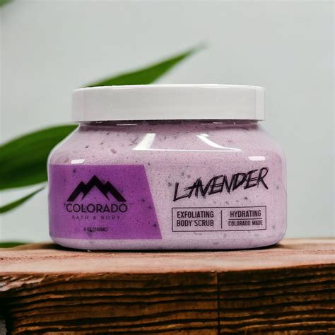 Lavender Body Scrub - Etsy