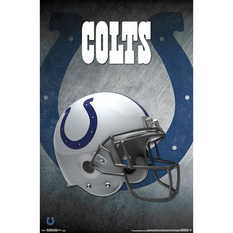 NFL: Indianapolis Colts- Helmet Logo Poster - 22x34 - Walmart.com ...