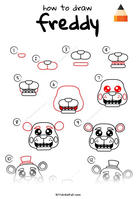 How to Draw Freddy Fazbear