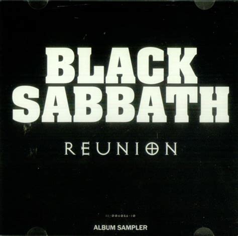 Black Sabbath Reunion US Promo 2 CD album set (Double CD) (451724)