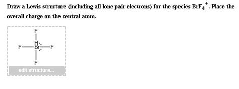 Lewis Structure Of Brf4+ - Drawing Easy