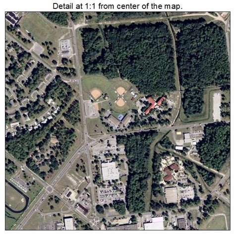 Aerial Photography Map of Fort Stewart, GA Georgia