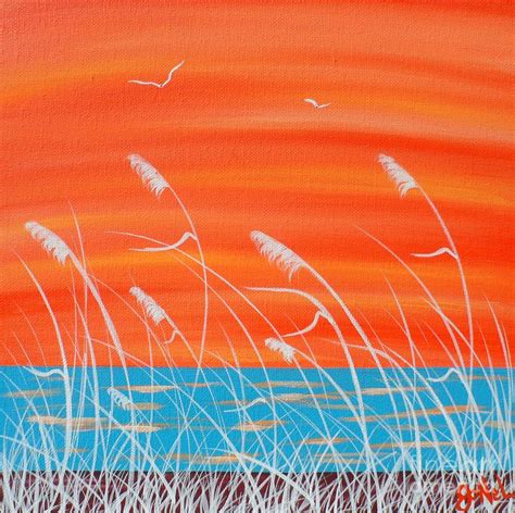 Ocean Breeze Painting by JoNeL Art - Fine Art America