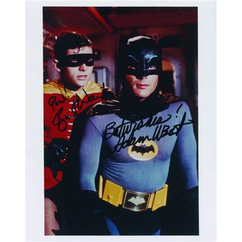 Batman - Adam West & Burt Ward Autograph Signed Photograph