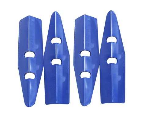 4 Dark Blue PinCab Pinball Leg Protectors | Game Room Guys