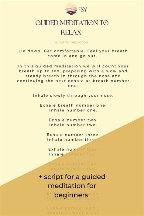 Guided Meditation Script for Savasana | Meditation scripts, Guided ...