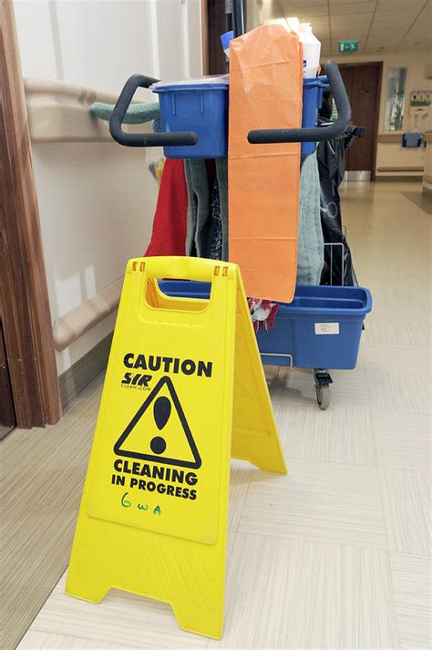 Hospital Cleaning Equipment Photograph by Public Health England - Pixels