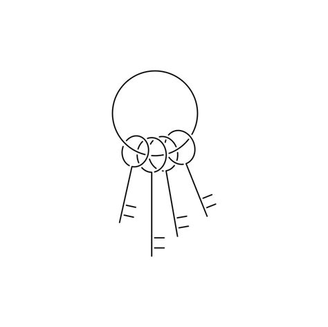 House Key Lineart Icon Symbol Vector Design Template 12716908 Vector Art at Vecteezy