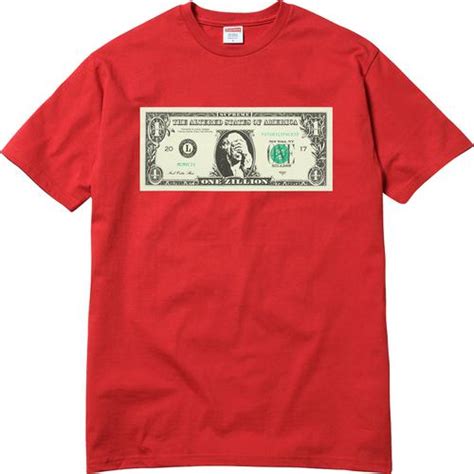 Dollar Tee - fall winter 2017 - Supreme