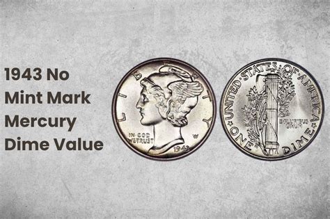 1943 Mercury Dime Value: are “D”, “S”, No mint mark worth money?