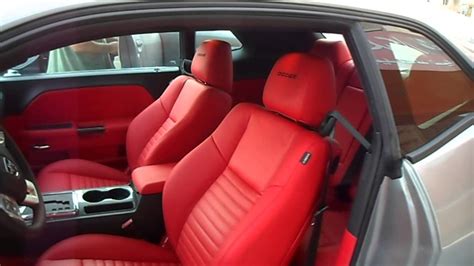 Dodge Challenger Leather Interior