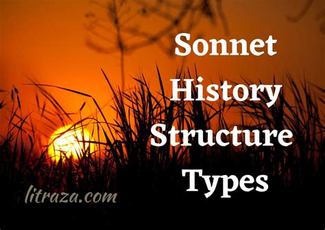 Sonnet – History Structure Types - Literature with Kashif Raza