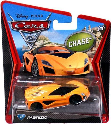 Disney Pixar Cars Cars 2 Main Series Fabrizio 155 Diecast Car Mattel Toys - ToyWiz