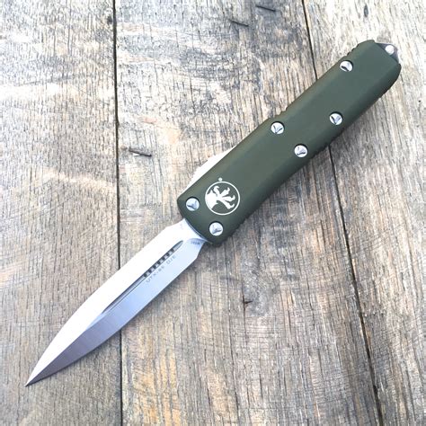 Microtech OD Green UTX-85 D/E OTF Auto Knife ( 232-4OD Satin ...