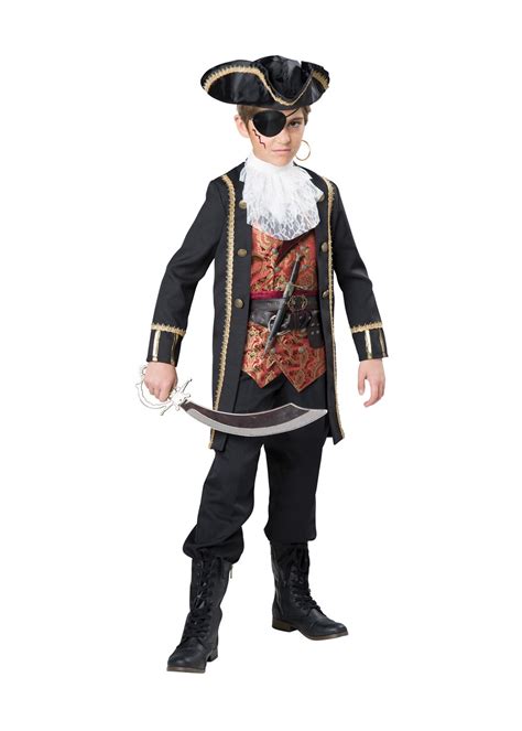 Captain Scurvy Pirate Boys Costume - Pirate Costumes