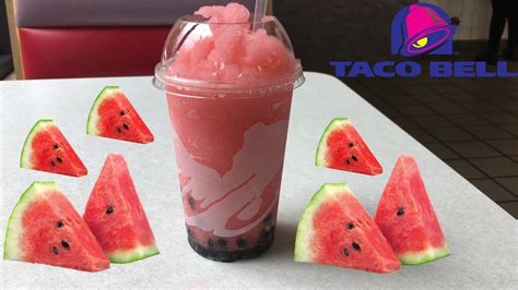 Review: Taco Bell's Watermelon Freeze - YouTube