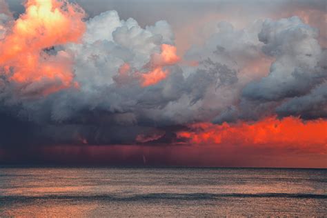 A Sea Storm | A tornado quickly builds up near the coast in … | Flickr