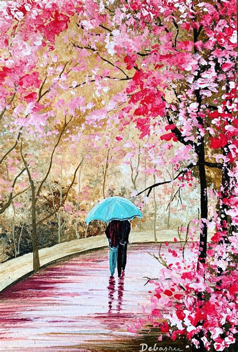 Master the art of rainy landscapes with acrylics - Online Class ...