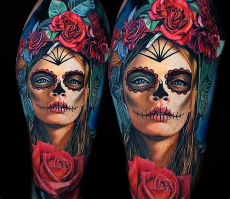 Muerte tattoo by Jurgis Mikalauskas | Post 28355