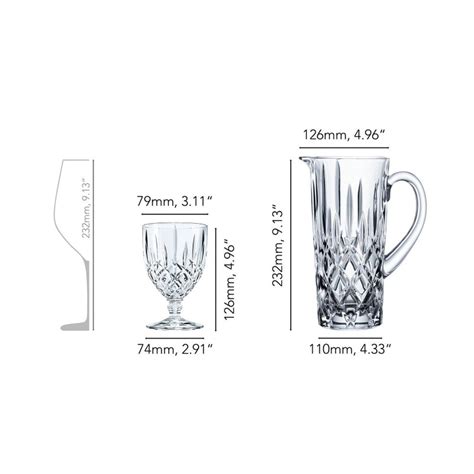 Nachtmann Noblesse Pitcher and Glass Set – Modern Quests