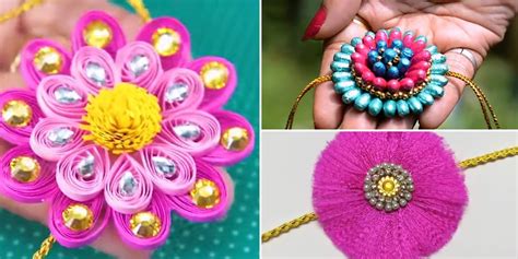 Try Preparing This Easy DIY Rakhi For Your Brother Under 10 Minutes-Want To Make This Raksha ...