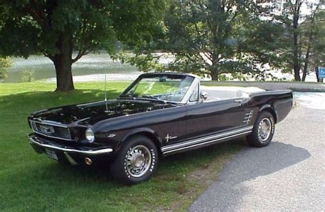 Black 1975 Ford Mustang