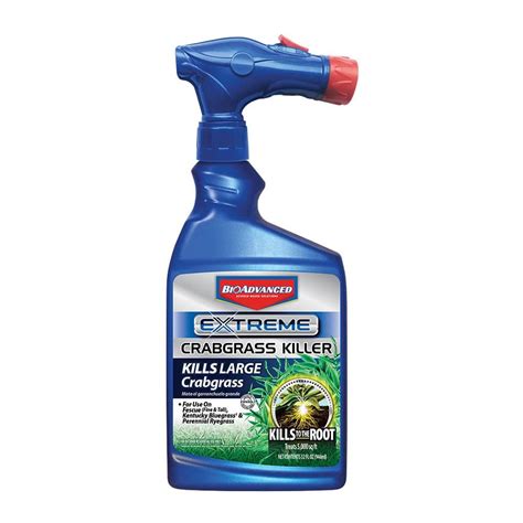 BIOADVANCED 32 oz. Ready to Spray Extreme Crabgrass Killer for Lawns ...