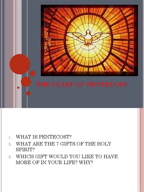 The Feast of Pentecost | PDF | Courage | Pentecost