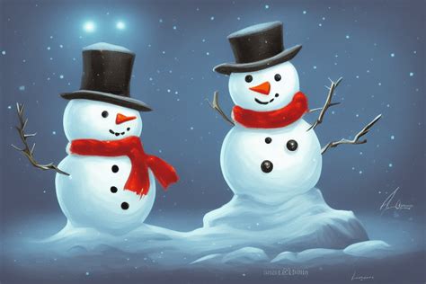 Whimsical and Adorable Snowman Graphic · Creative Fabrica