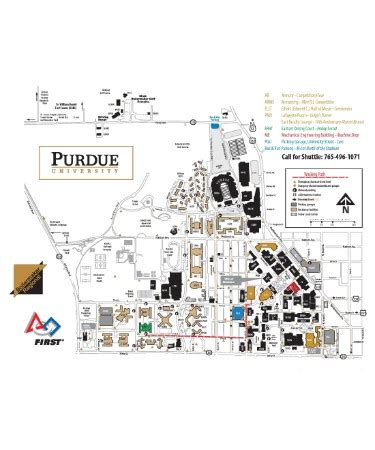 🏫 Purdue Campus Map PDF - Free Download (PRINTABLE)