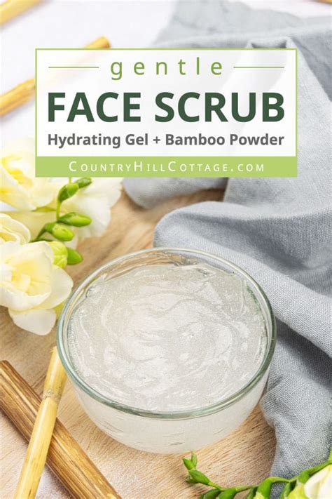 DIY Exfoliating Face Scrub {Gentle + Without Sugar}