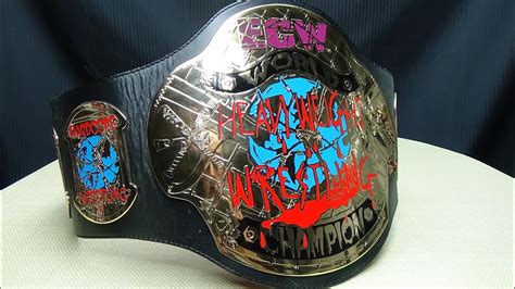 ECW WORLD HEAVYWEIGHT CHAMPIONSHIP TITLE REPLICA: EmGo's WWE Reviews N ...