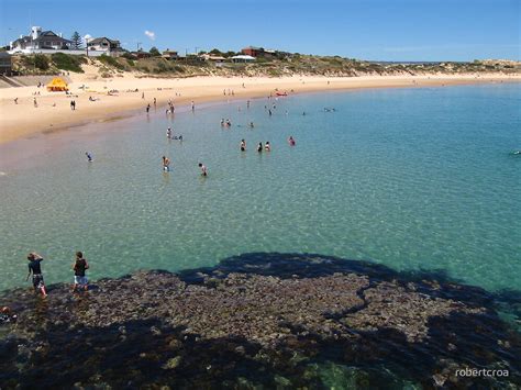 "Port Noarlunga Reef and beach" by robertcroa | Redbubble