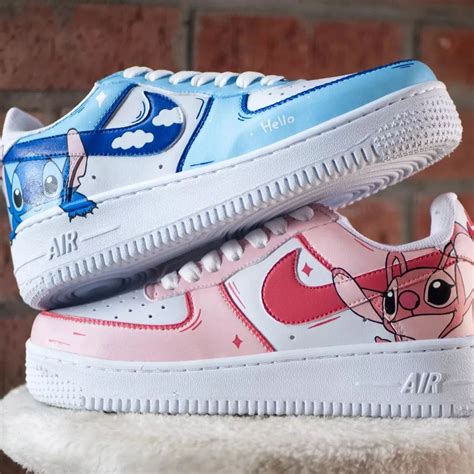 Stitch Air Force 1 Custom - Daniel Customs