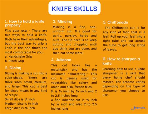 Knife Skills – Chef J. Jackson