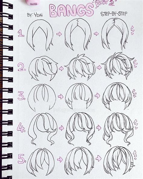 Hair Drawing Guide