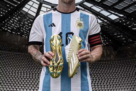 Lionel Messi's gold boots for final World Cup have fans saying 'he's ...