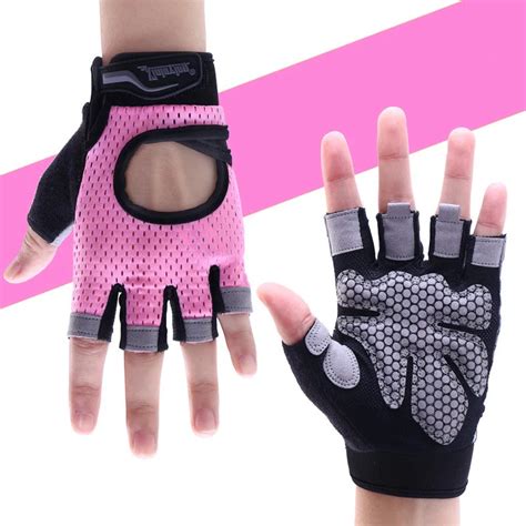 Aliexpress.com : Buy 1 Pair Ladies Anti skid Breathable Gym Gloves Body ...