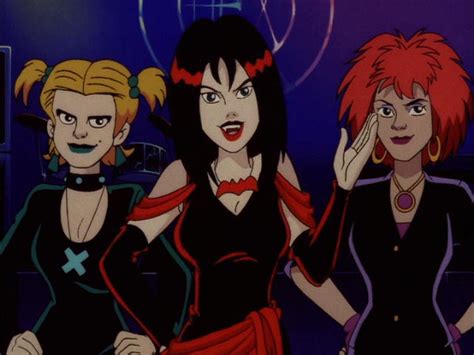 Goth Girls in Cartoons: Extra Shadows