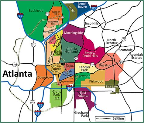 A Comprehensive Look At Atlanta’s District 4: A Tapestry Of History, Growth, And Community - Map ...