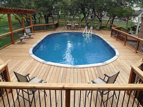 Cost to build deck around above ground pool - kobo building