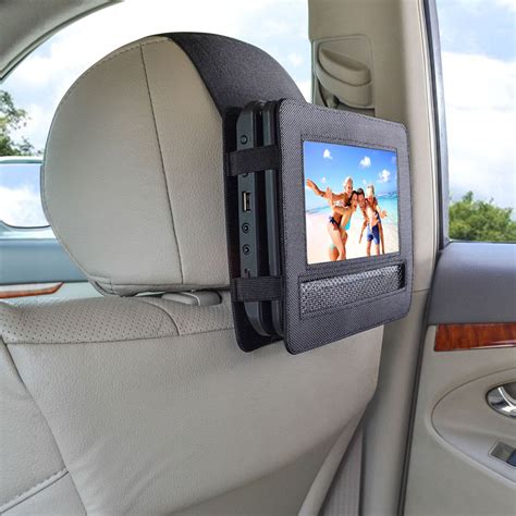 TFY 7 Inch Portable DVD Player Car Headrest Mount with Strap Holder 601187733073 | eBay