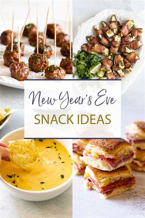 New Year's Eve Snack Ideas | Girl Gone Gourmet