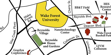 Wake Forest Baptist Medical Center Map - Maps For You