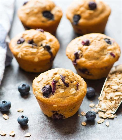 Healthy Blueberry Muffins {Easy and Freezer-Friendly!} – WellPlated.com